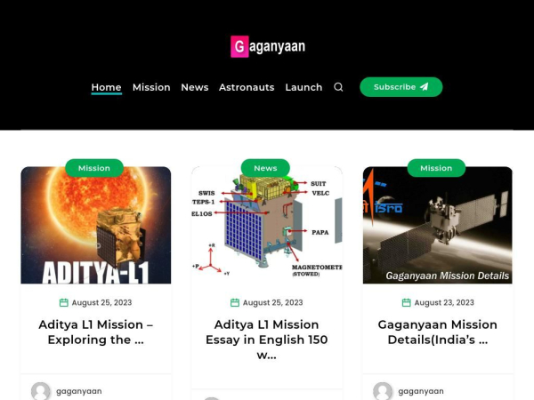 gaganyaan.co.in