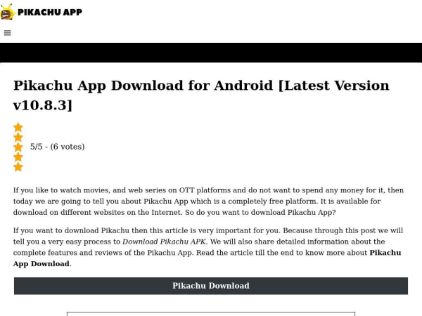 pikachuapp.info